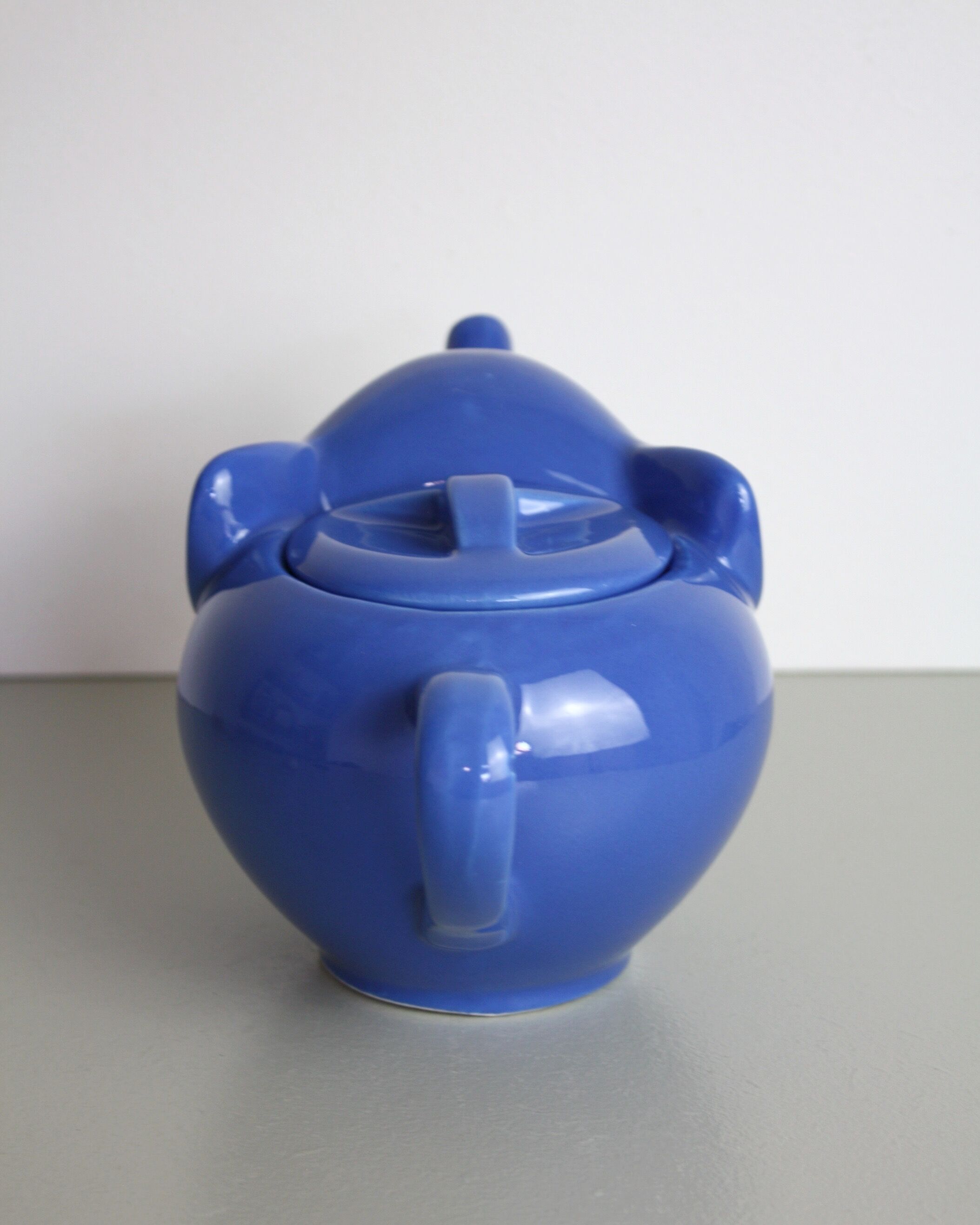 Lipton Blue Elephant Ceramic Teapot
