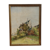 Ancient landscape painting