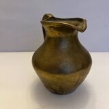 Brass pitcher vase