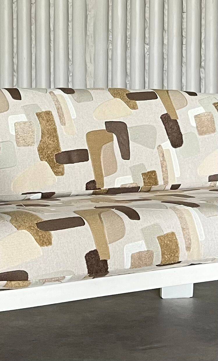 Rare "BZ48" sofa by Hans Ell for Spectrum – newly upholstered