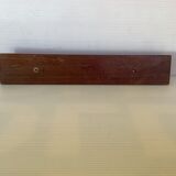 Wooden tea towel holder with 3 hooks