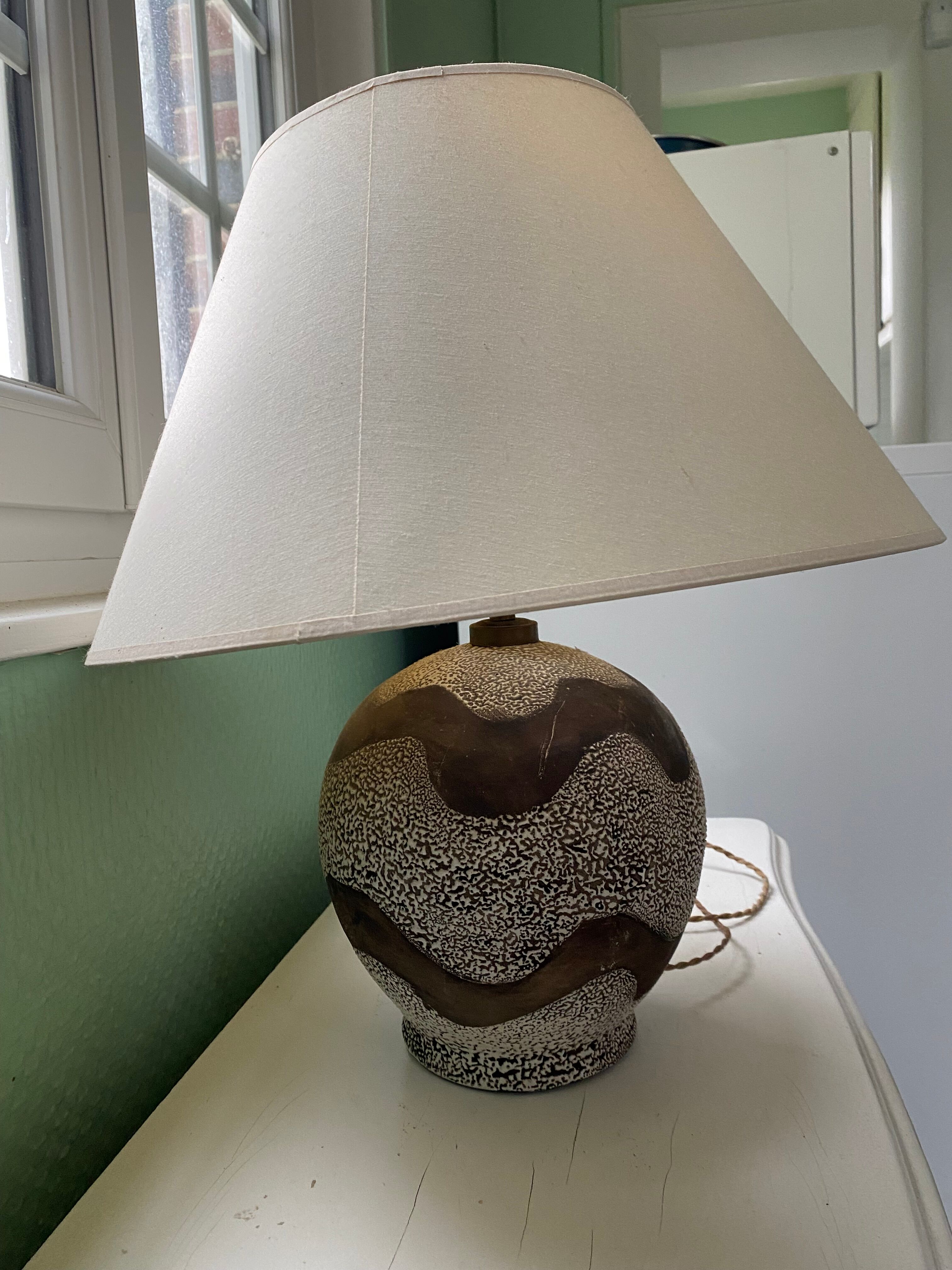Porcelain floor lamp
