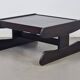 Postmodern Architectural Wooden Coffee Table, Germany, 1970s