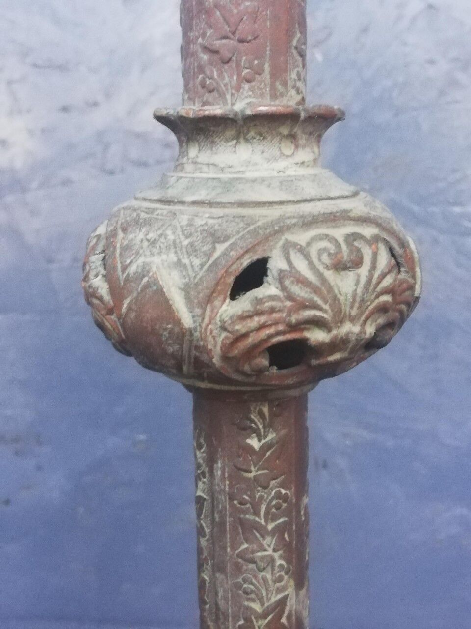 Pair of candlesticks or church candlesticks