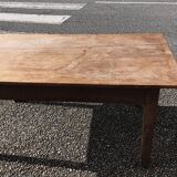 Solid walnut coffee table