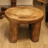 Table en bois de palmier , pièce unique, XX ème