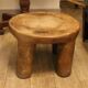 Table en bois de palmier , pièce unique, XX ème