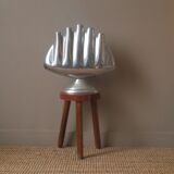 Tulip vase cast aluminum contemporary design