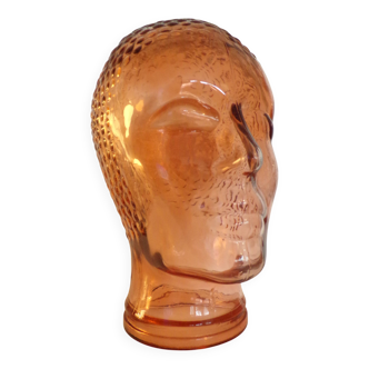 Glass hat head
