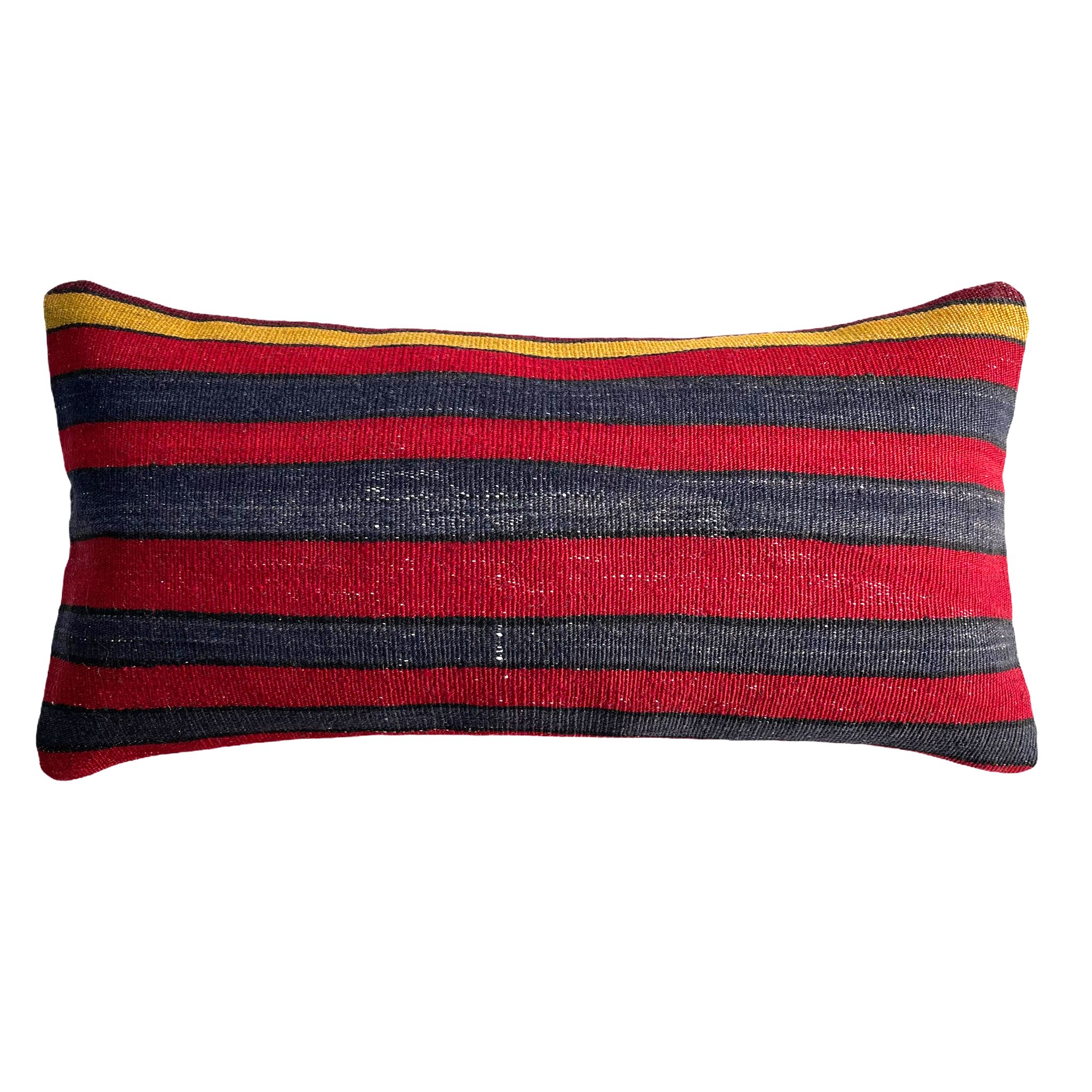 Housse de coussin kilim turque vintage 30 x 60 cm
