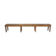 Walnut bench
