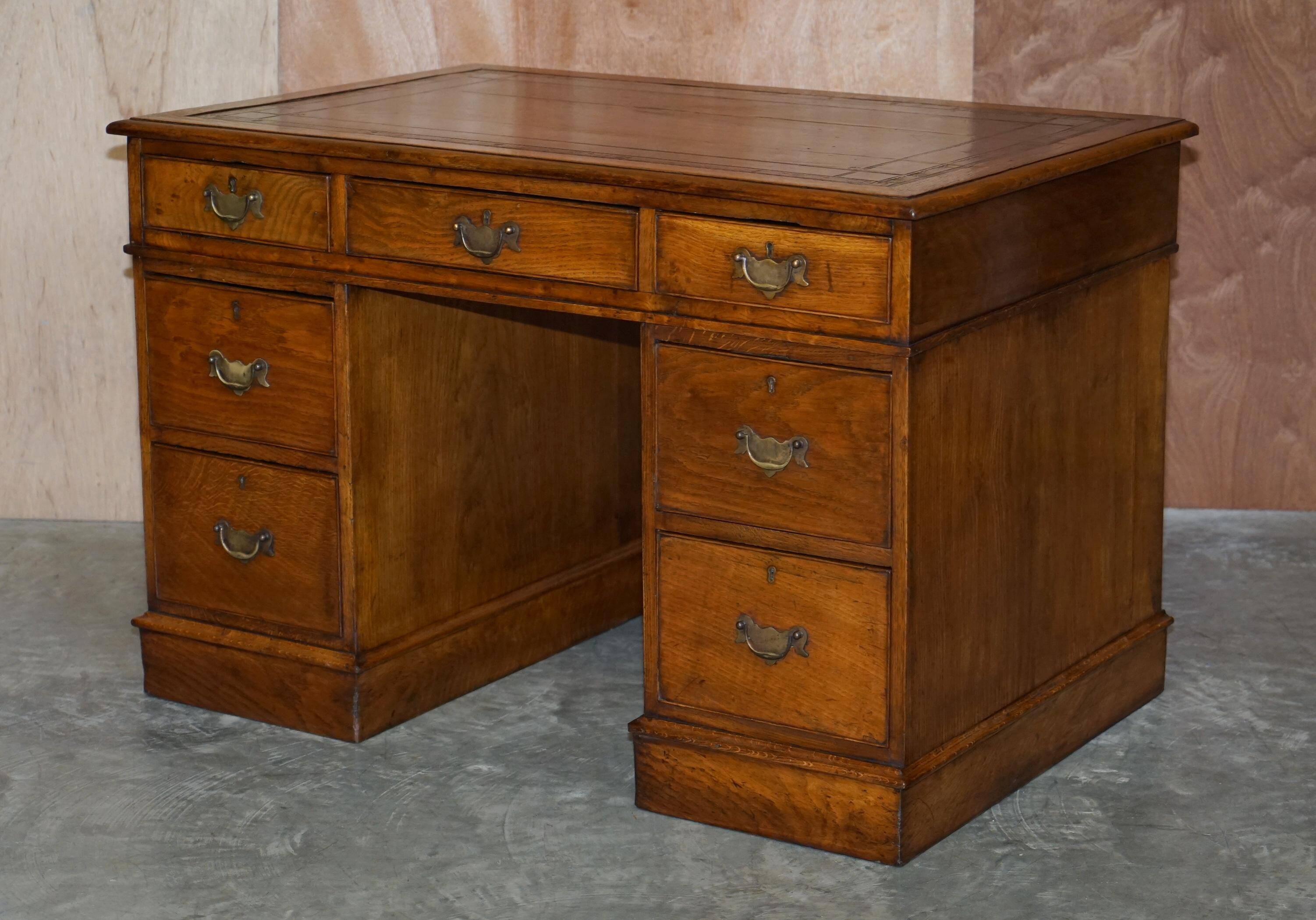 Georgian oak chest of drawers restored around 1800