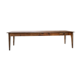 Oak and pine farm table 3m