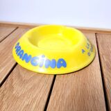 Orangina bistro ashtray in opaline