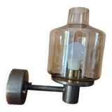 Hans Agne Jacobsson (1919-2009) - Brass and yellow tinted glass applique