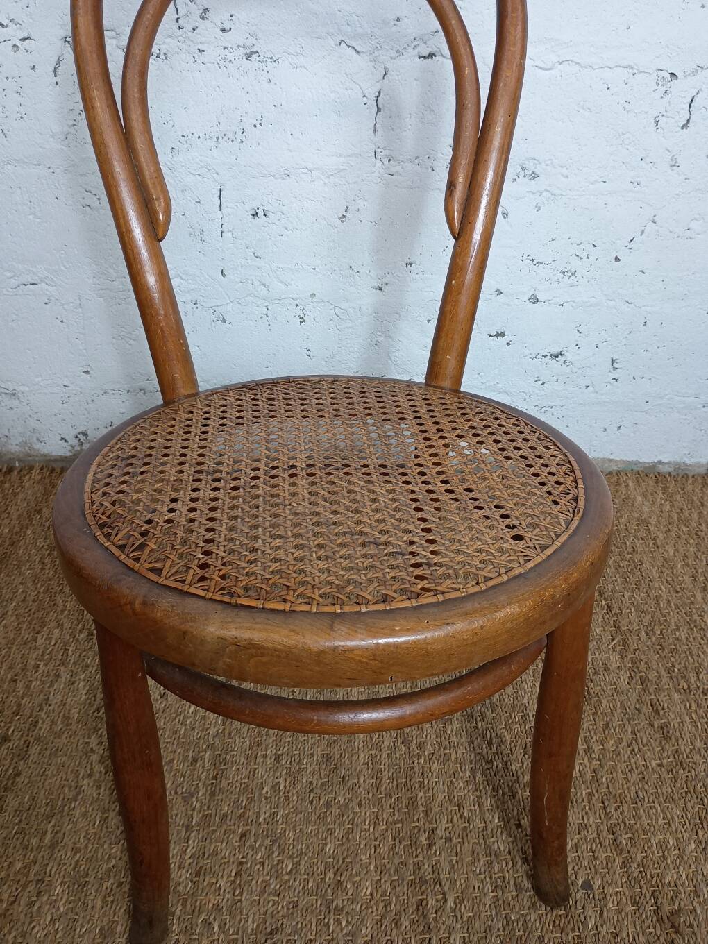 Rabenau caned bistro chair 1880