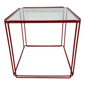 Table d'appoint isocèle de Max Sauze, années 1970