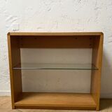 Wood and glass console