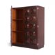 Dark mahogany rough bar furniture 1970