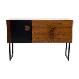 70's xs sideboard en palissandre, restauré.