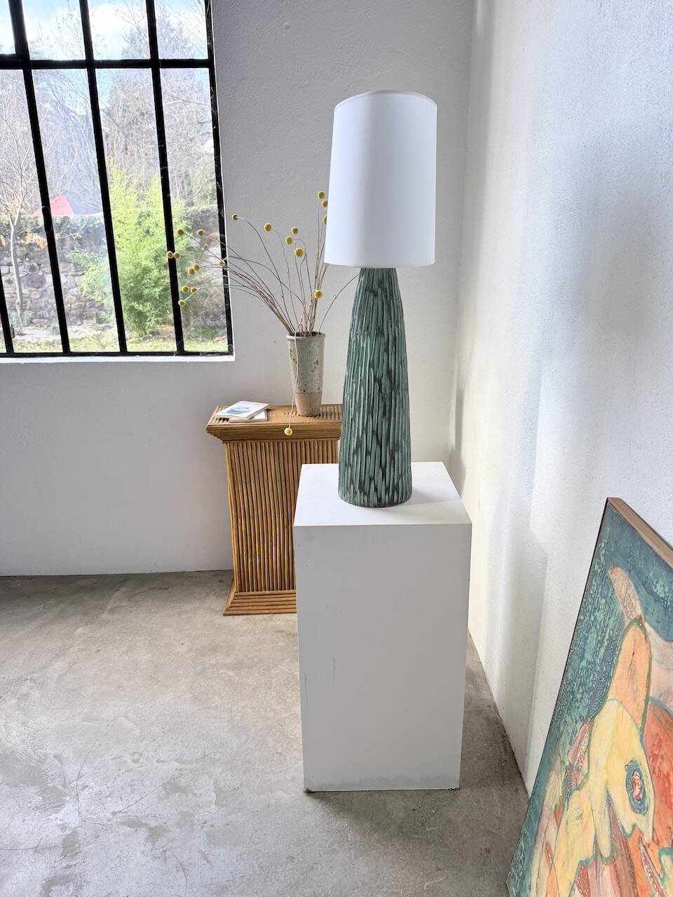 XL ceramic lamp from the 60s blin