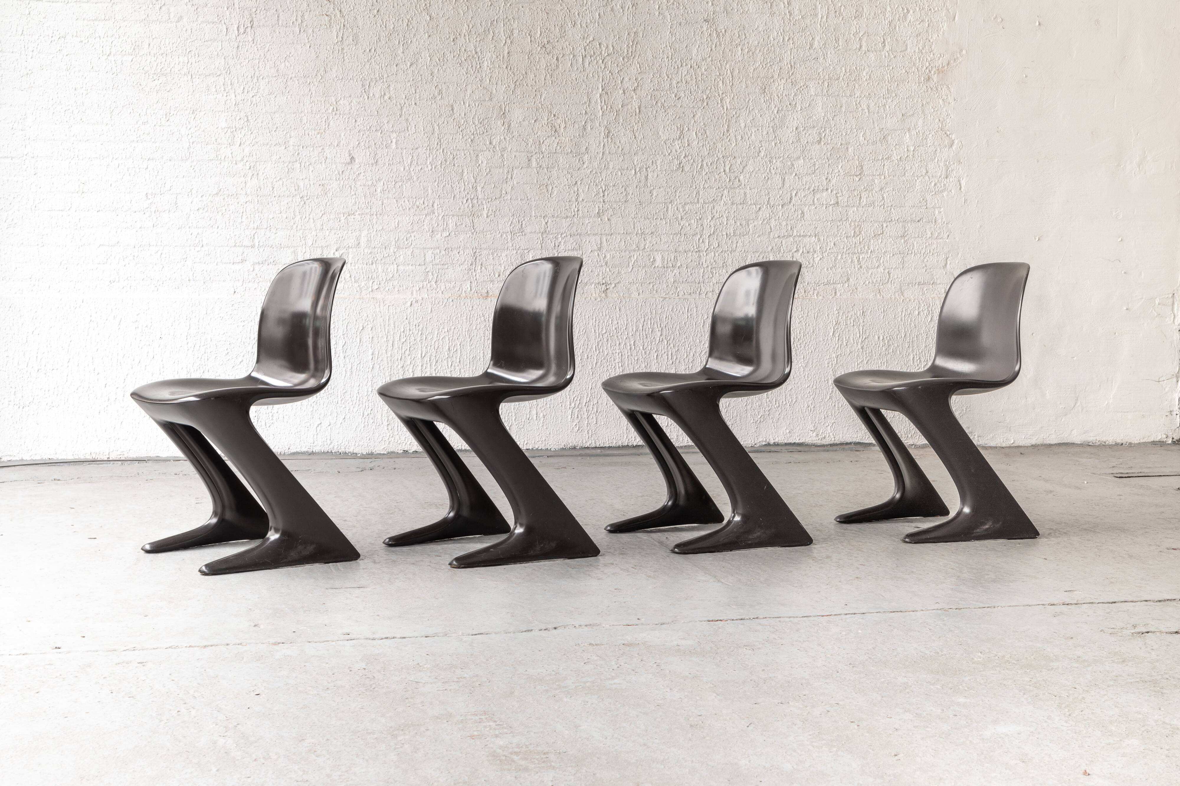 Dining chairs ‘Z-chair’ by Ernst Moeckl