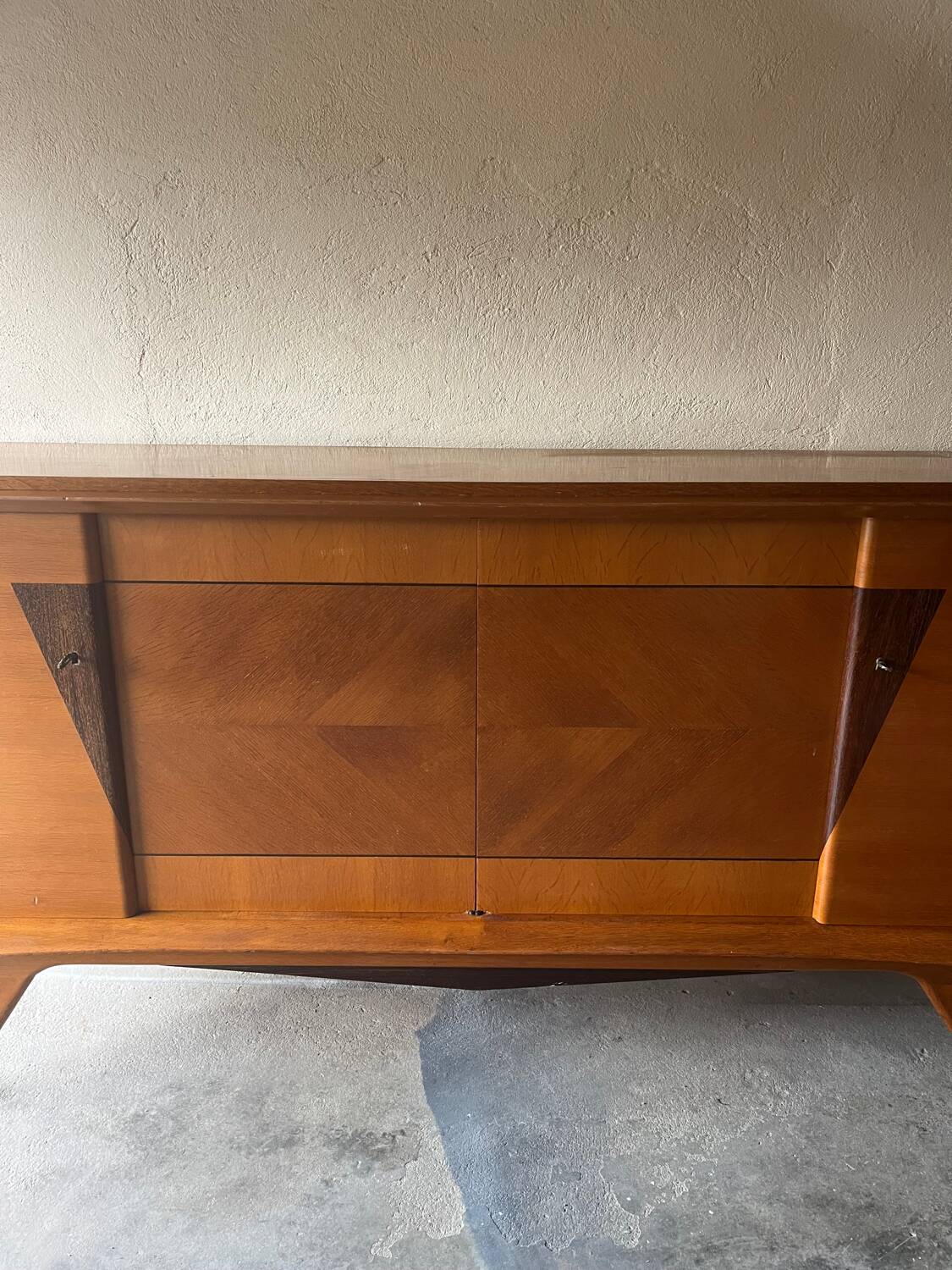 Vintage sideboard from the 1970s, manufactured in Limoges