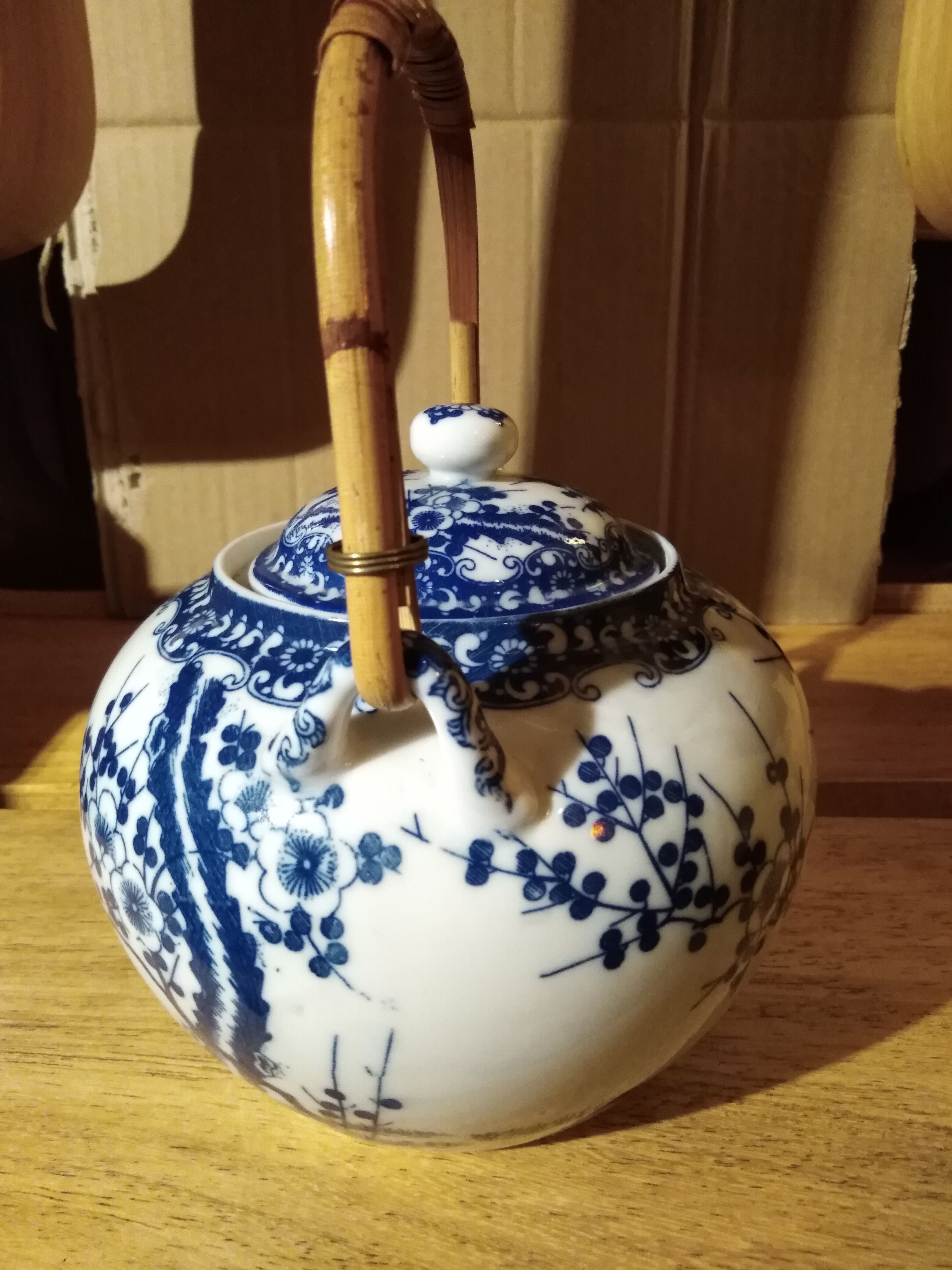 New floral tea never served vintage 1980