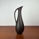 Mid-Century Modern Minimalist Wormser Terra-Sigillata Pottery Carafe Vase, Germany, 1960s