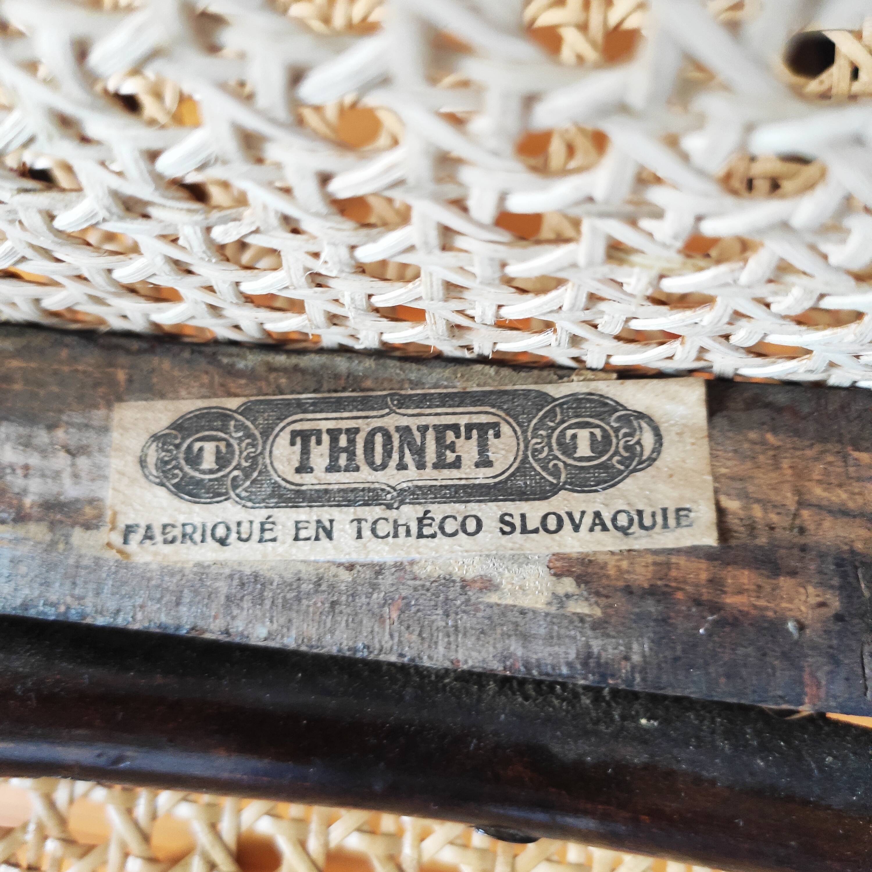 Thonet N°56 new cane chairs