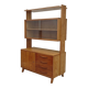 High sideboard, wooden display cabinet by Frantisek Jirak – 1960