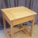 80s beech school desk