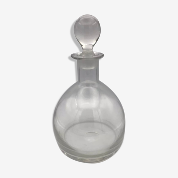 Glass bottle vial and rounded cap 24.5 cm