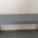 Grey patinated console