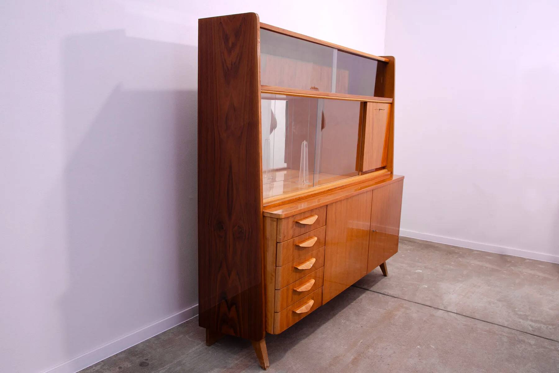 Mid century Vintage credenza by Frantisek Jirak, 1960s, Czechoslovakia