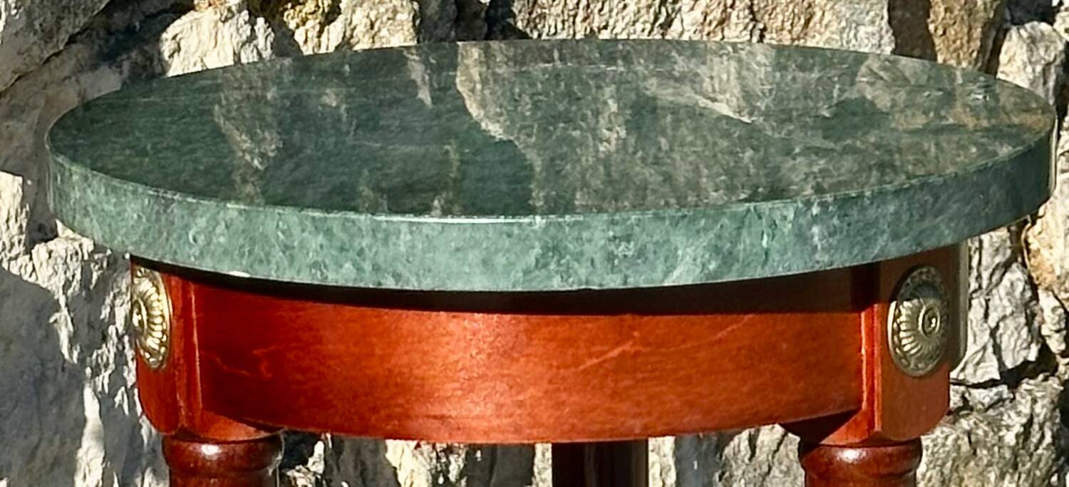 Empire Style Mahogany Stool