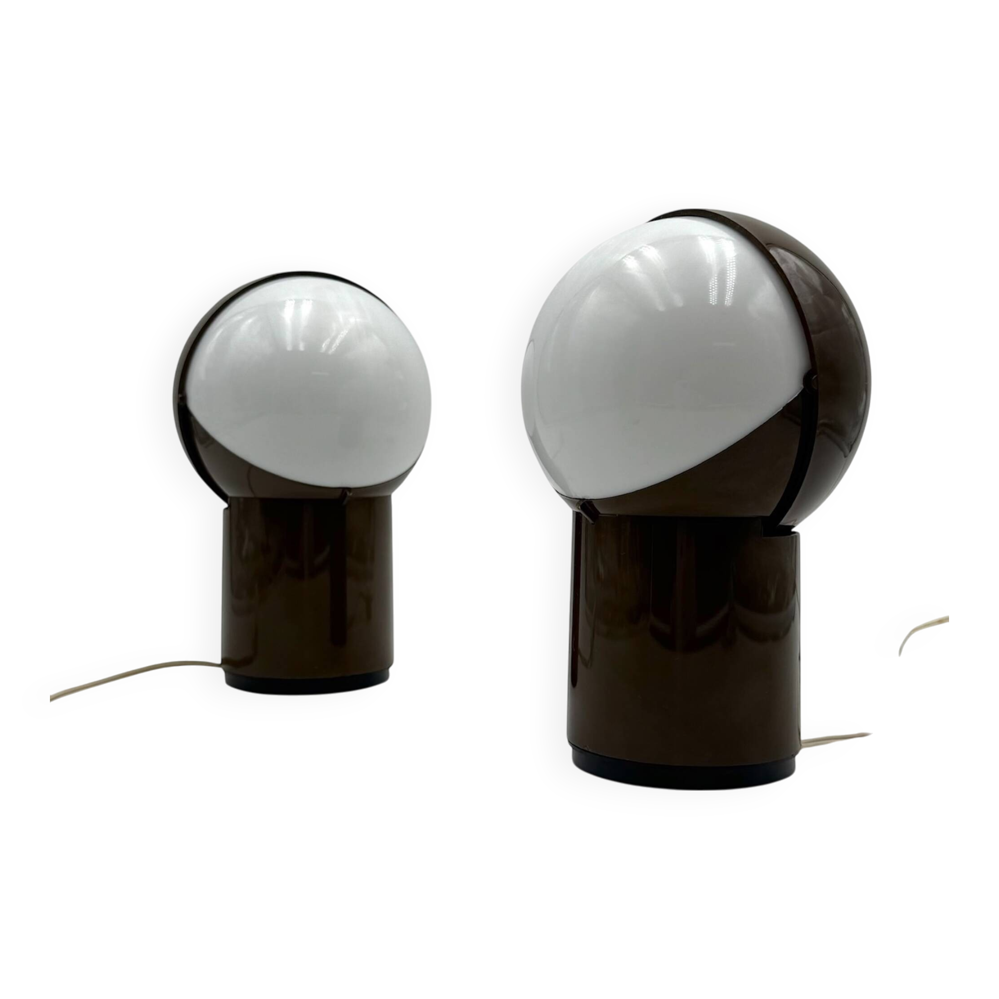 Pair of 'Sfera Notte' Table Lamps by Gagiplast, 1970s