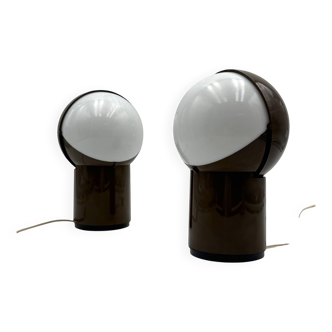 Pair of 'Sfera Notte' Table Lamps by Gagiplast, 1970s
