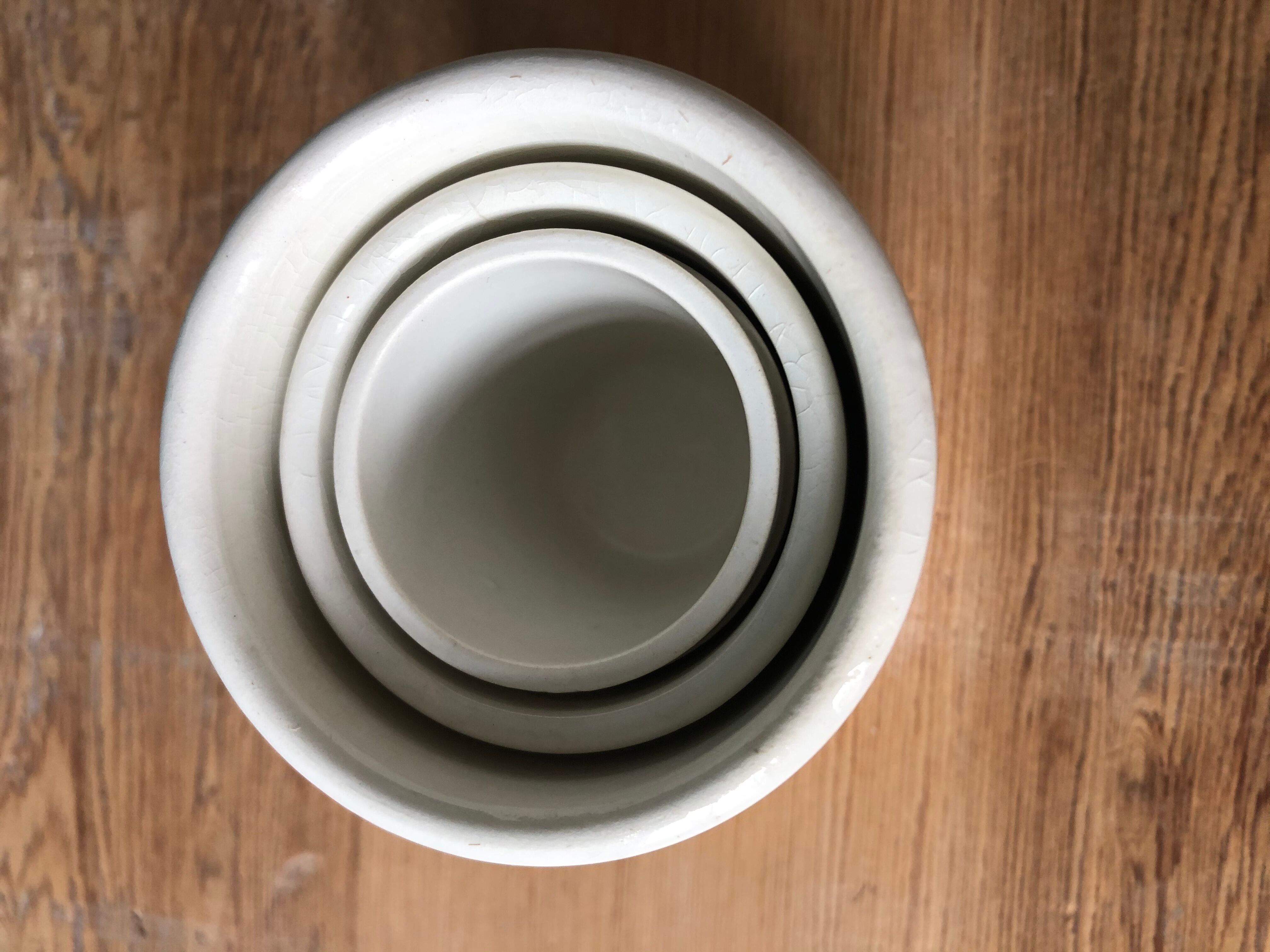 Lot of 3 old jam jars Public Assistance