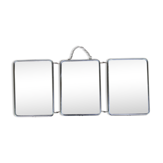 Barber triptych mirror 49,5 x 20,5 cm