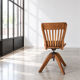 Chaise d’atelier en chêne