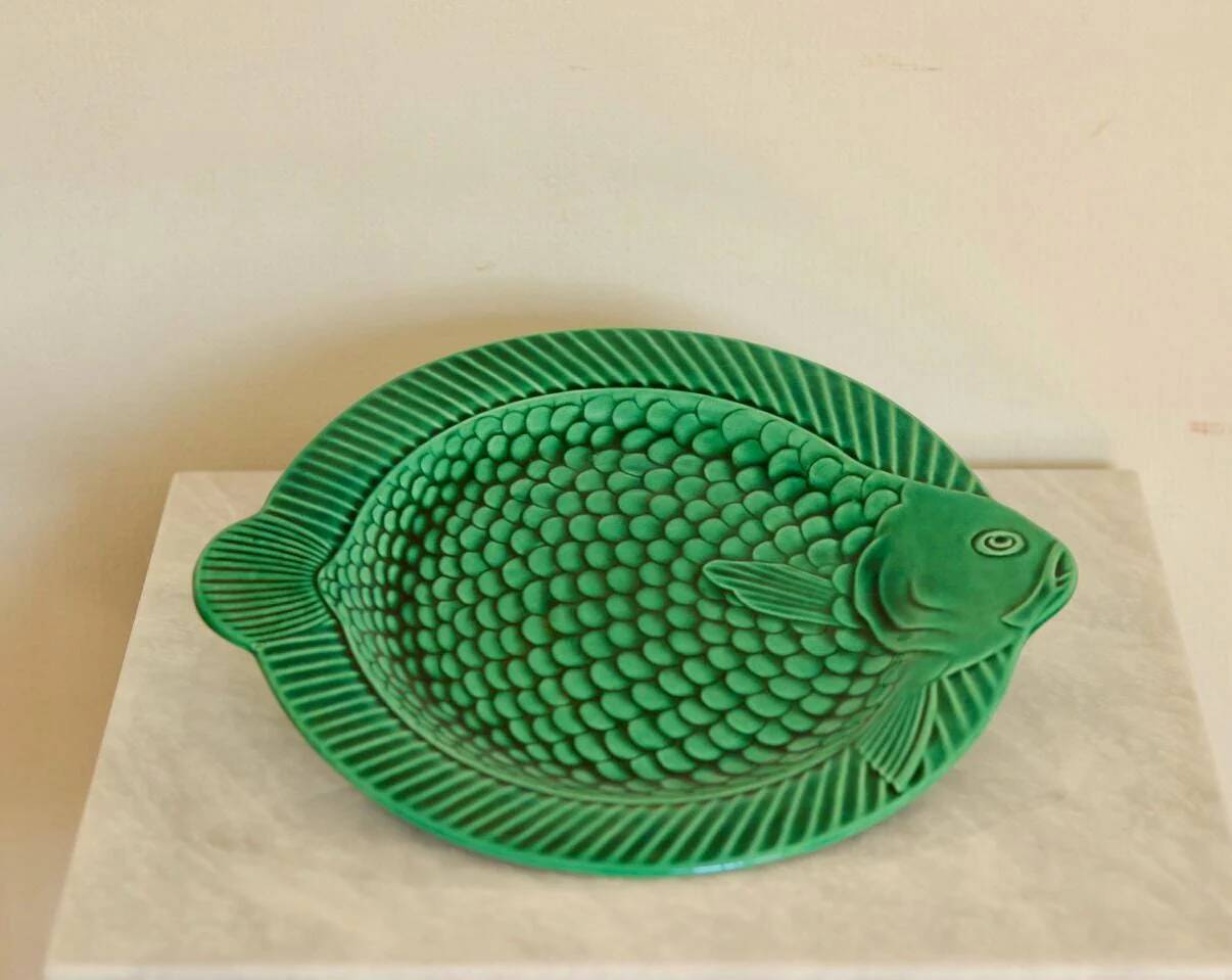 Vintage fish plate