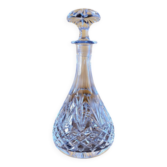 Cut crystal decanter for whiskey or other alcohol