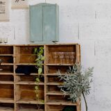 Furniture with 38 factory lockers