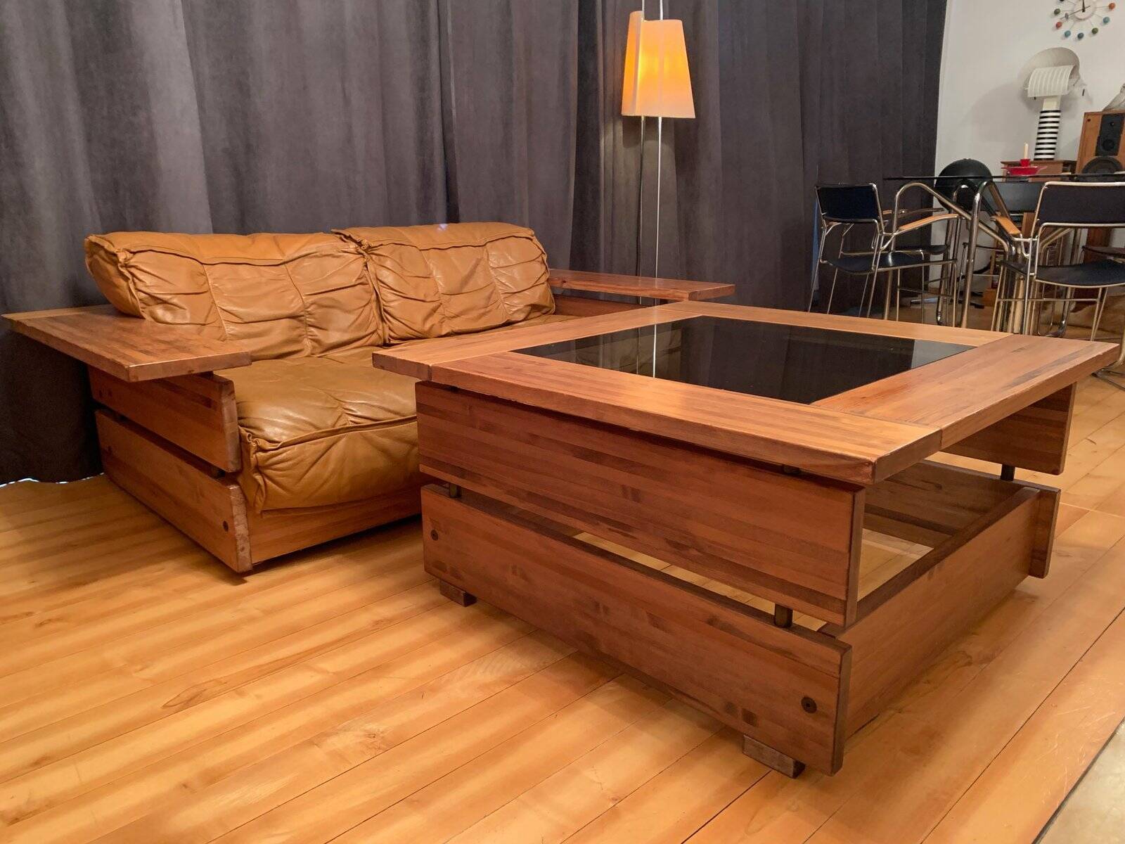 Table basse par Hämeen Kalustaja, Finlande, années 1970