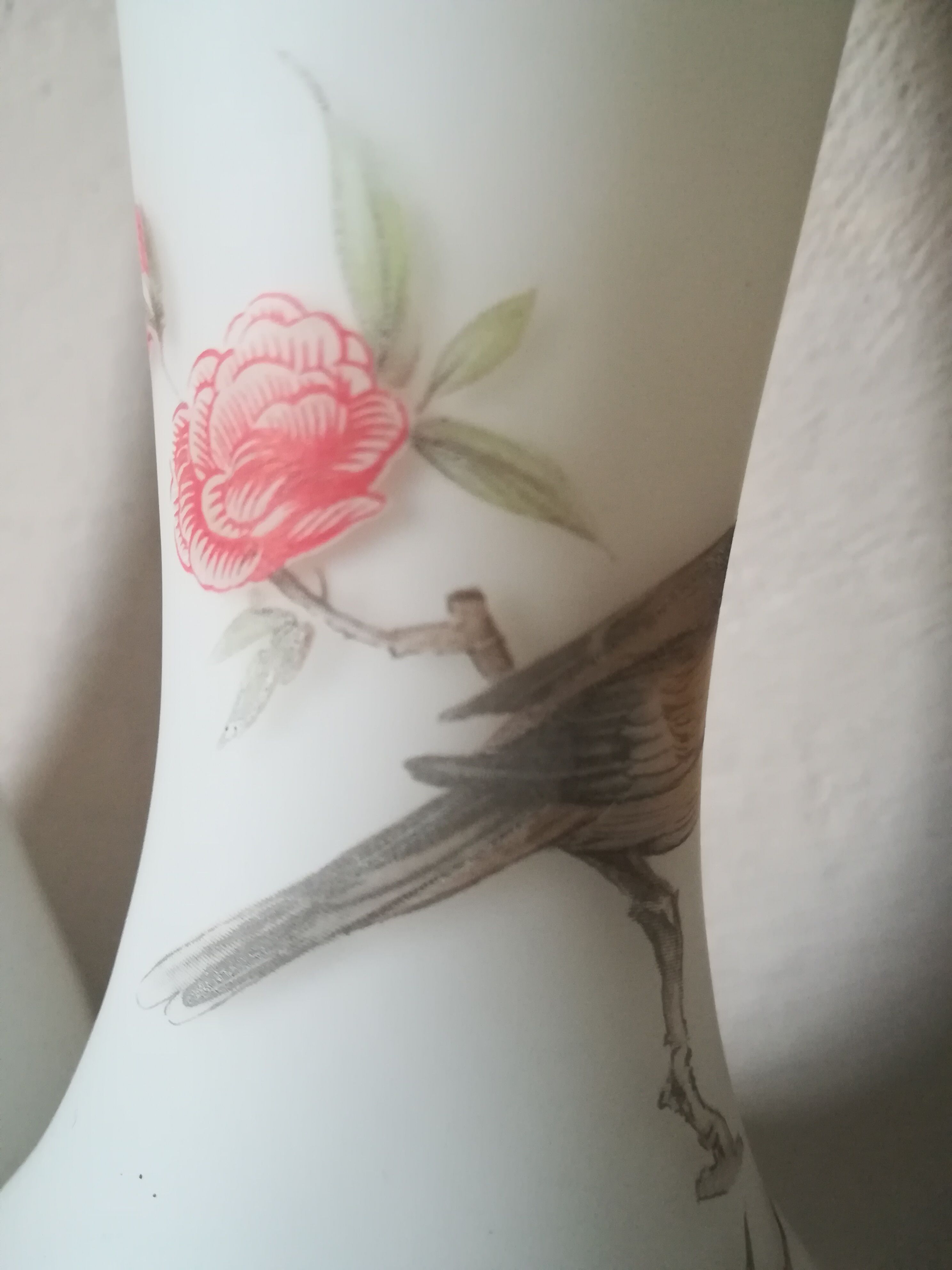 Duo of opaline vases