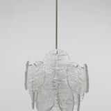 J.T. Kalmar Vienna Lustre Mid-Century in Glazed Glass, Austria, 1960s