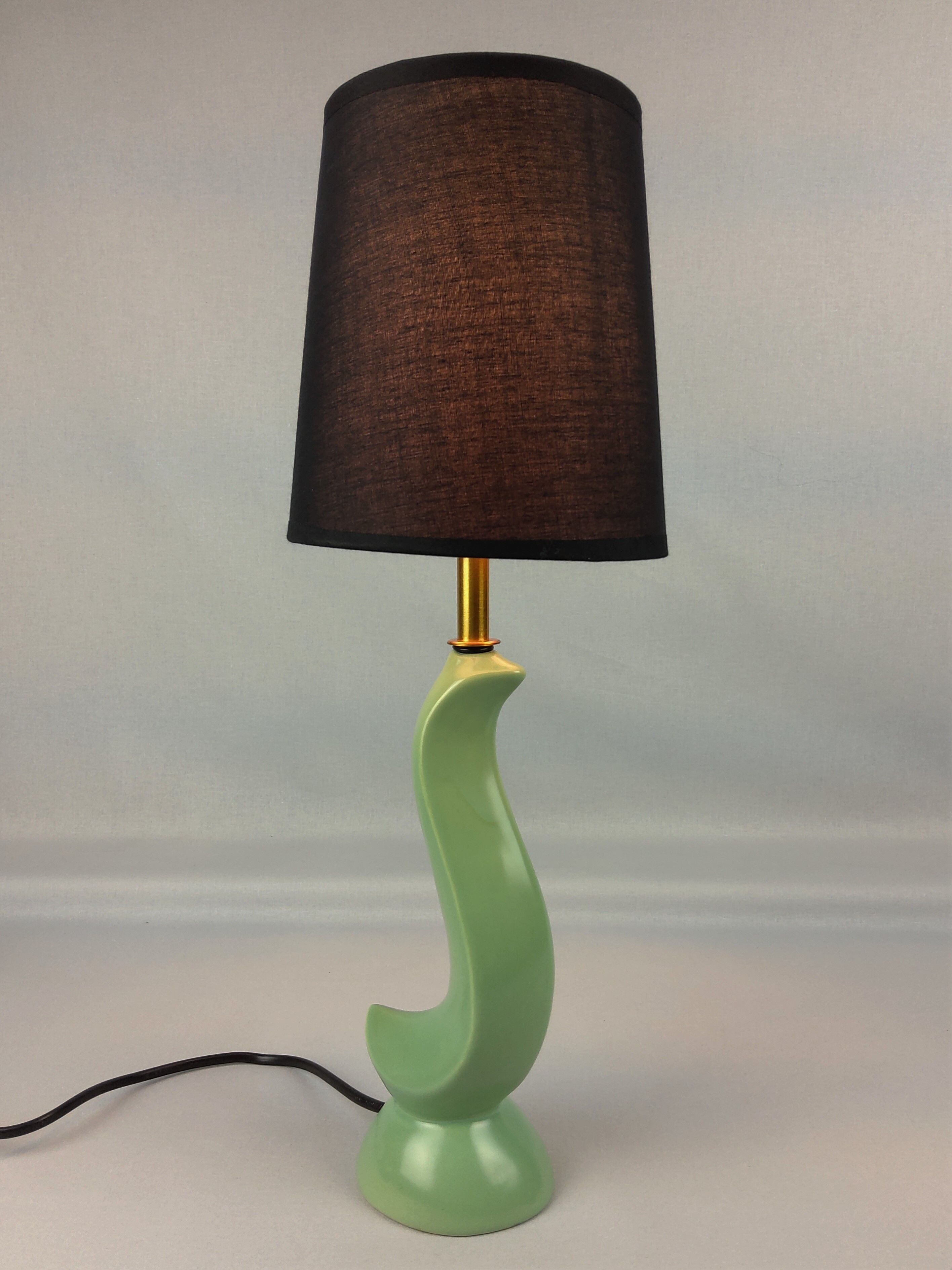 Ceramic bird lamp 1950