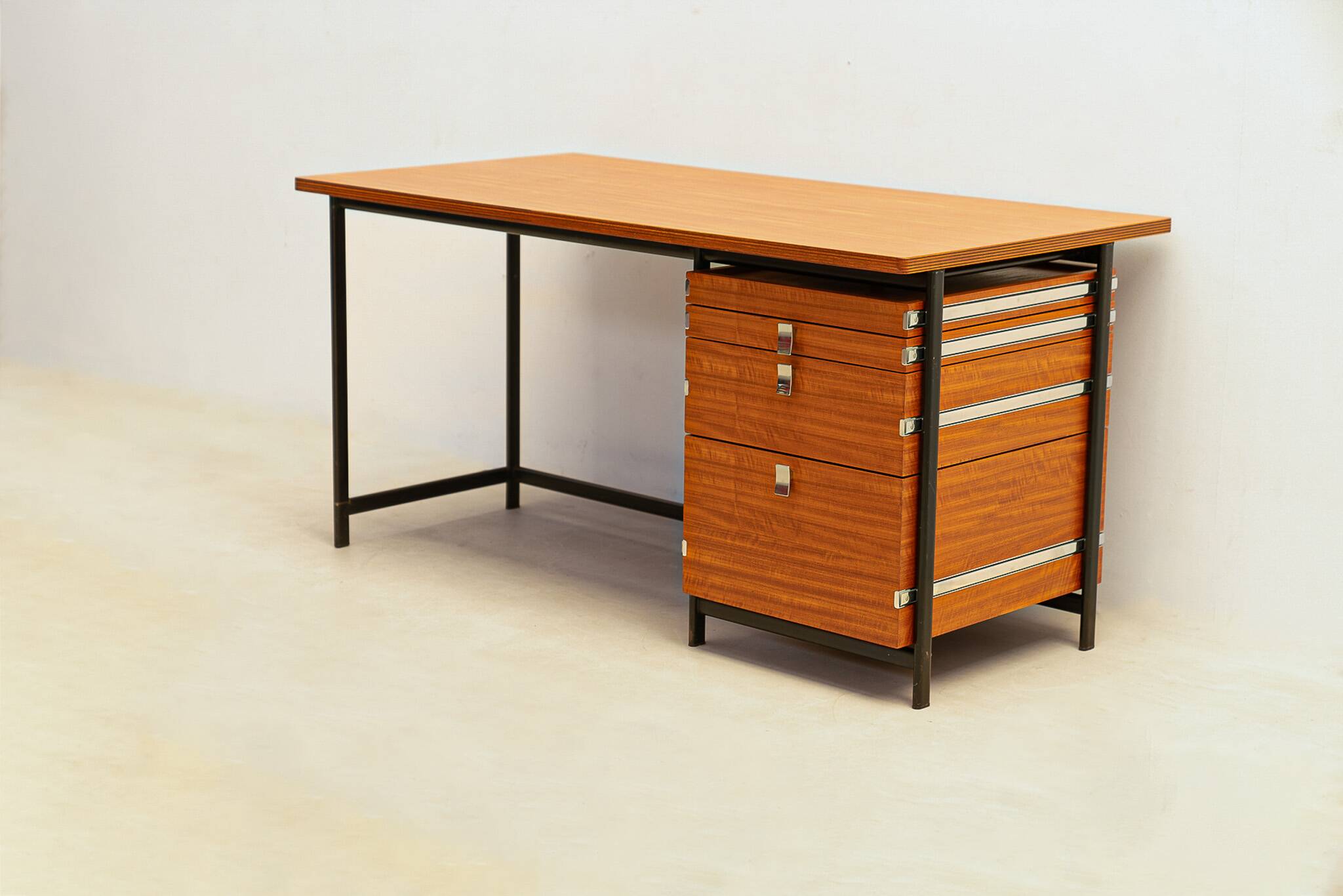 Desk by Jules Wabbes, Belgium 1960'