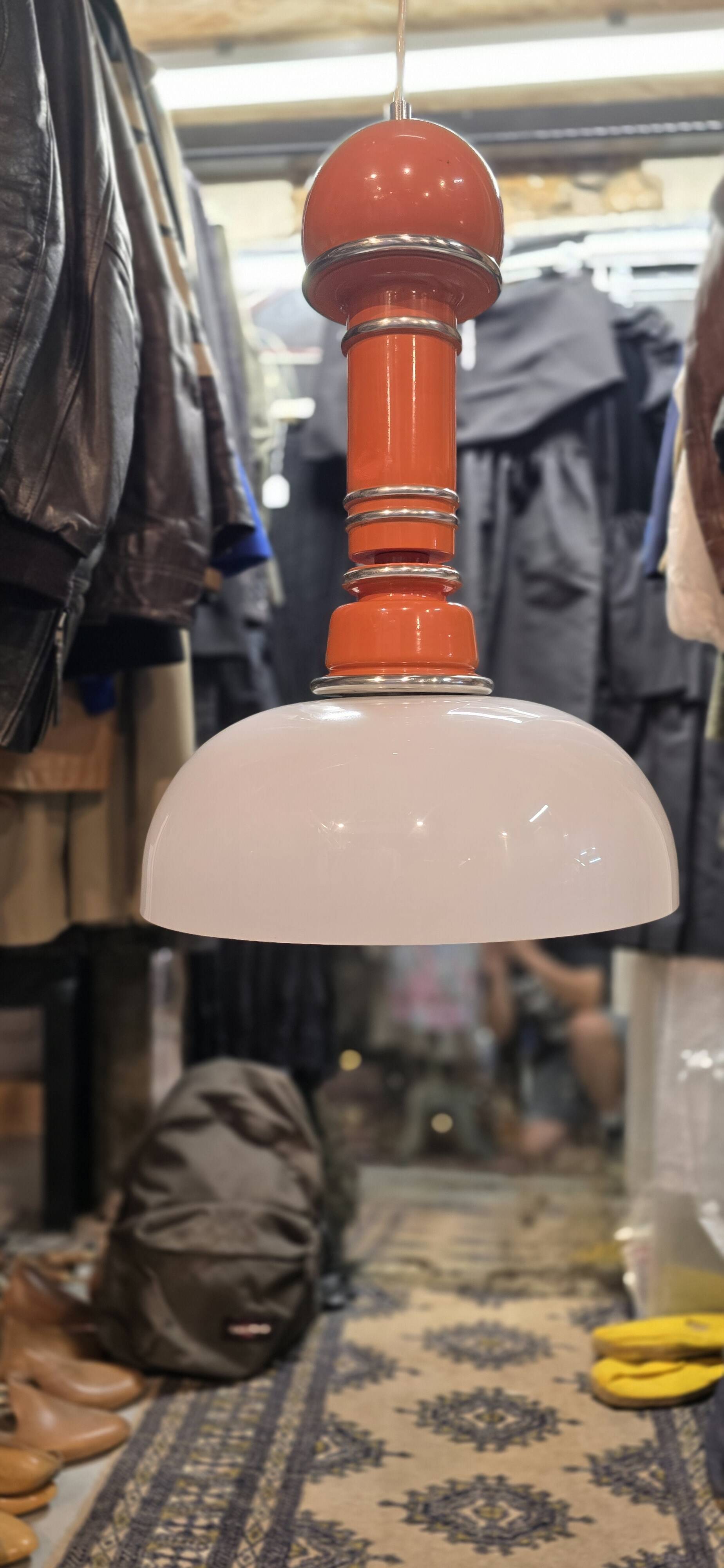 Vintage hanging chandelier 1970